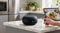 smart kitchen speaker functions