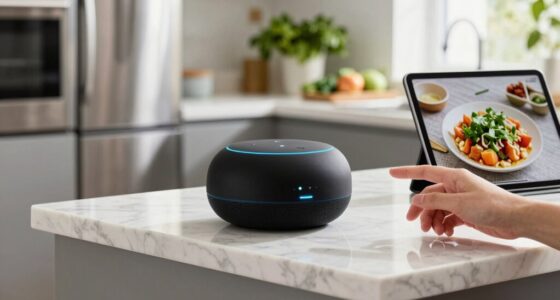 smart kitchen speaker functions