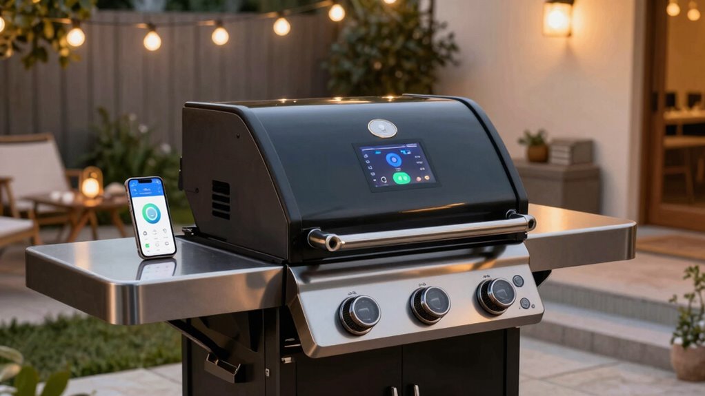 smart remote automated grilling