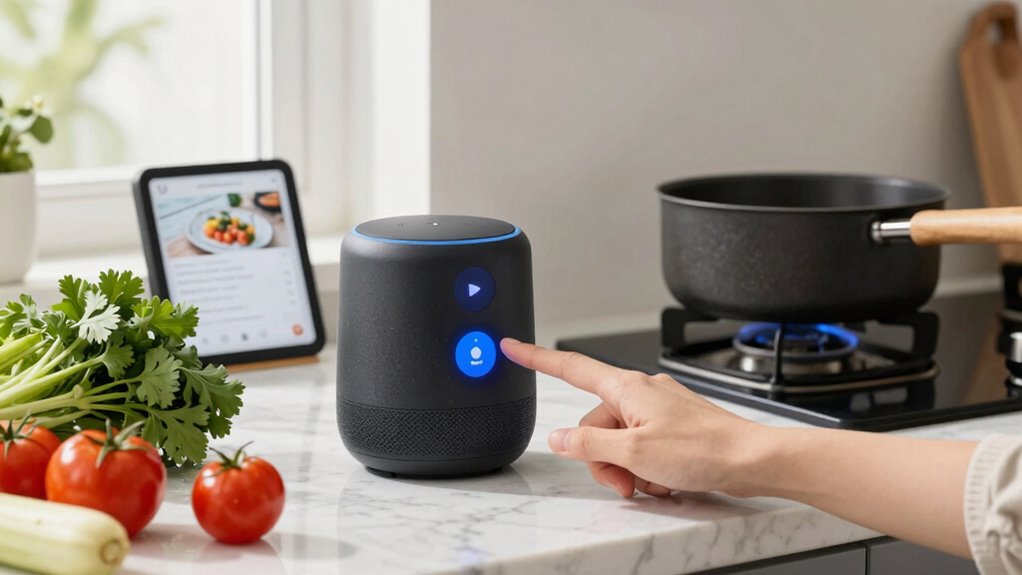 voice controlled cooking efficiency