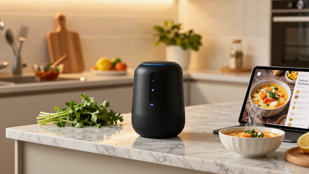 voice controlled smart kitchen integration