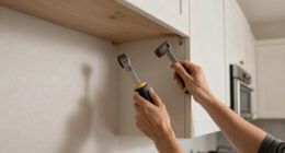 Before & After: Out With the Faux Tuscan Kitchen, In With the Elegant Plaster Work