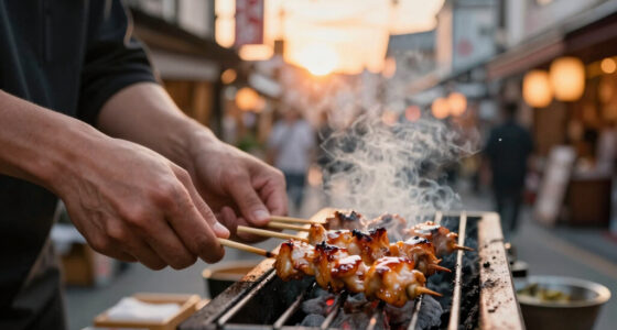 Japanese street yakitori