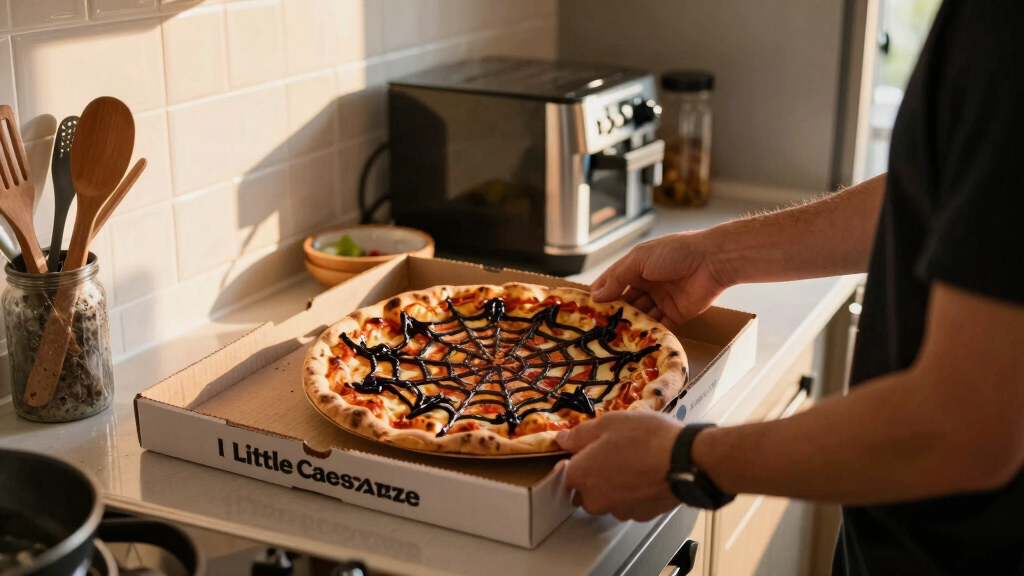 Little Caesars’ New ‘Webbed Pizza’ Comes With Something Special for Spider-Man Fans