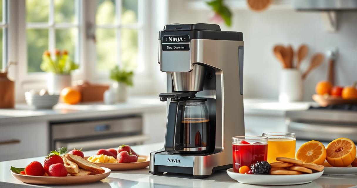 Make Refreshing Iced Coffee with Ninja DualBrew Pro this Summer