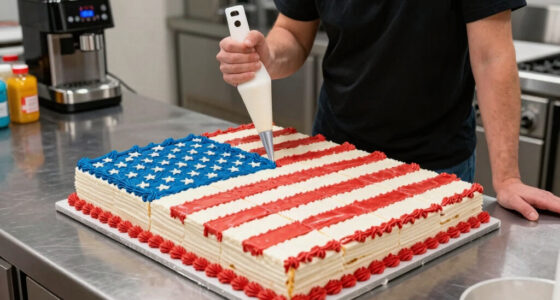 Martha Stewart Serves Huge American Flag Cake with 250 Pieces for Founding Father-Themed Party