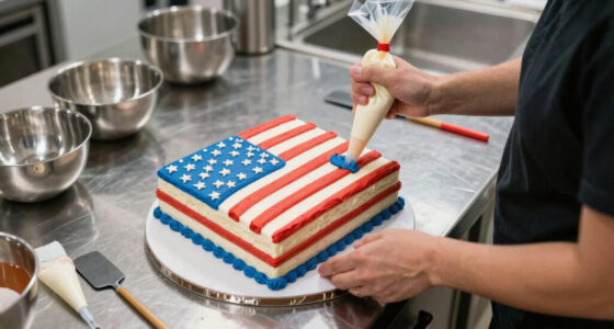 Martha Stewart Serves Huge American Flag Cake with 250 Pieces for Founding Father-Themed Party