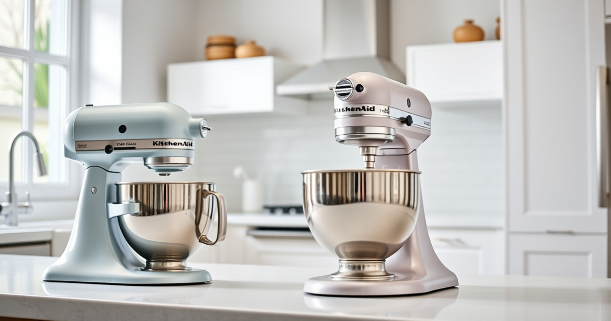 Best KitchenAid Stand Mixer for Beginners: Top Choices for New Users