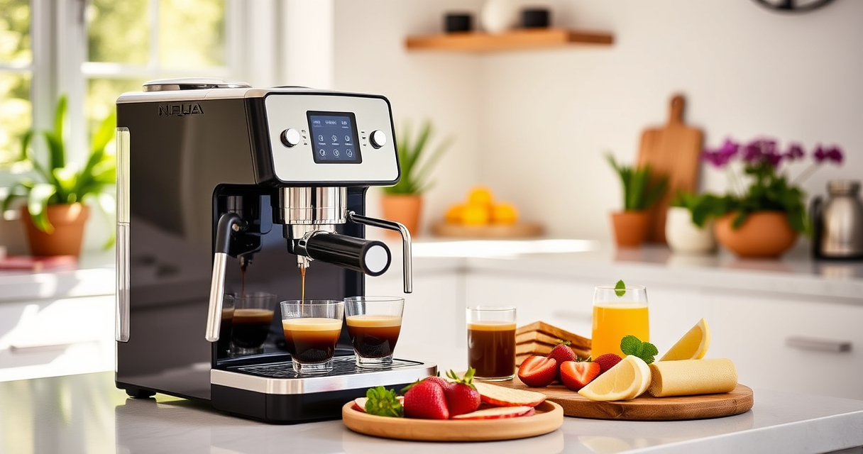 Brew the Perfect Summer Iced Espresso with Ninja Luxe Café Pro