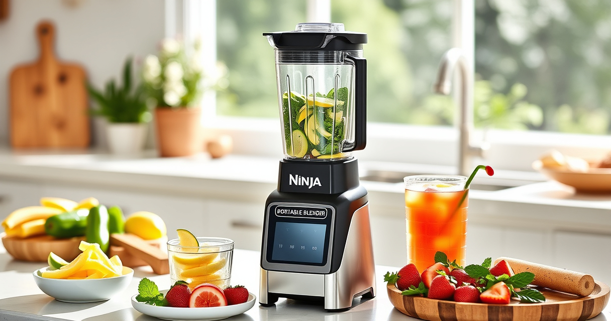 Cool Off This Summer with the Ninja BC151EM Blast Portable Blender