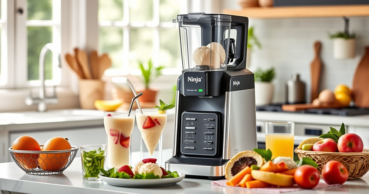 Create Refreshing Summer Treats with the Ninja NC301 CREAMi Ice Cream Maker