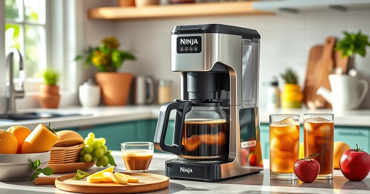 Create the Perfect Summer Iced Coffee with Ninja Hot & Iced XL