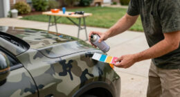 If You See Squiggly Camo on a Car, There’s Actually a Good Reason for It