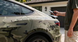 If You See Squiggly Camo on a Car, There’s Actually a Good Reason for It
