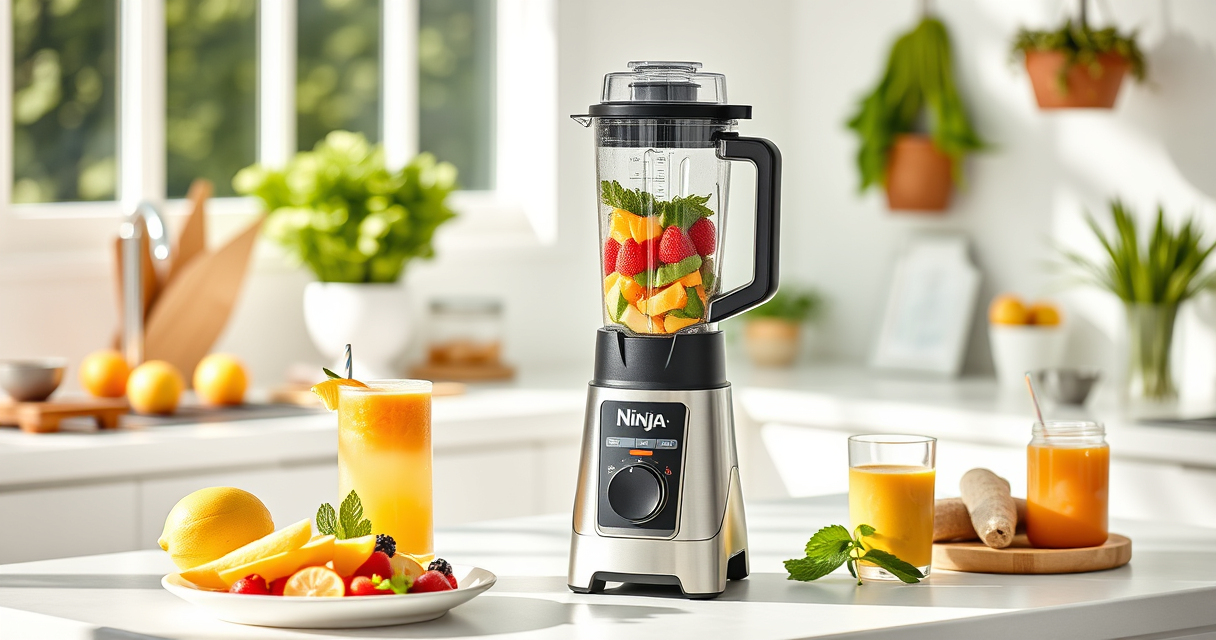 Make Refreshing Summer Smoothies with Ninja BC151EM Blast Portable Blender