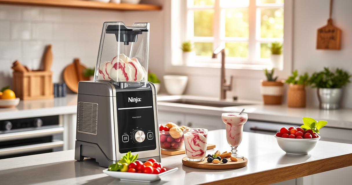 Make Summer Sweet with Ninja NC701 CREAMi Swirl Ice Cream Maker