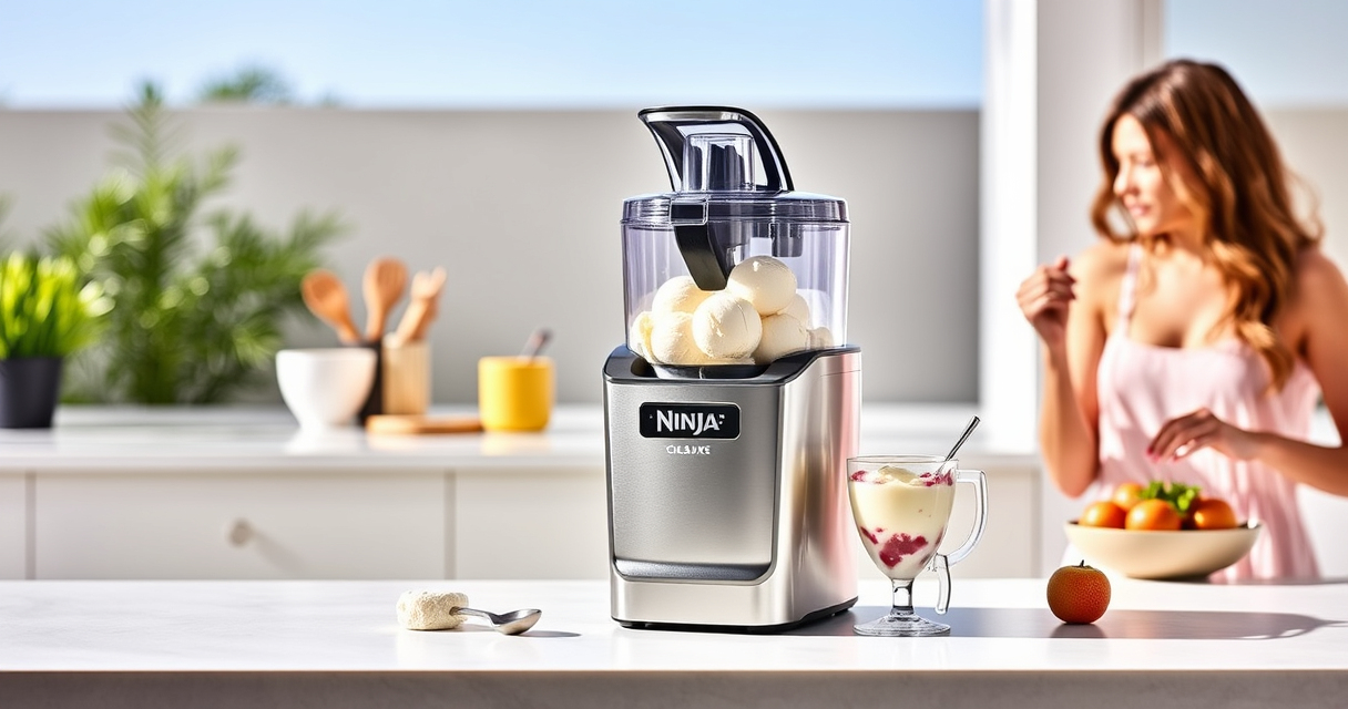 Ninja CREAMi Deluxe Ice Cream Maker: Perfect for Summer Treats