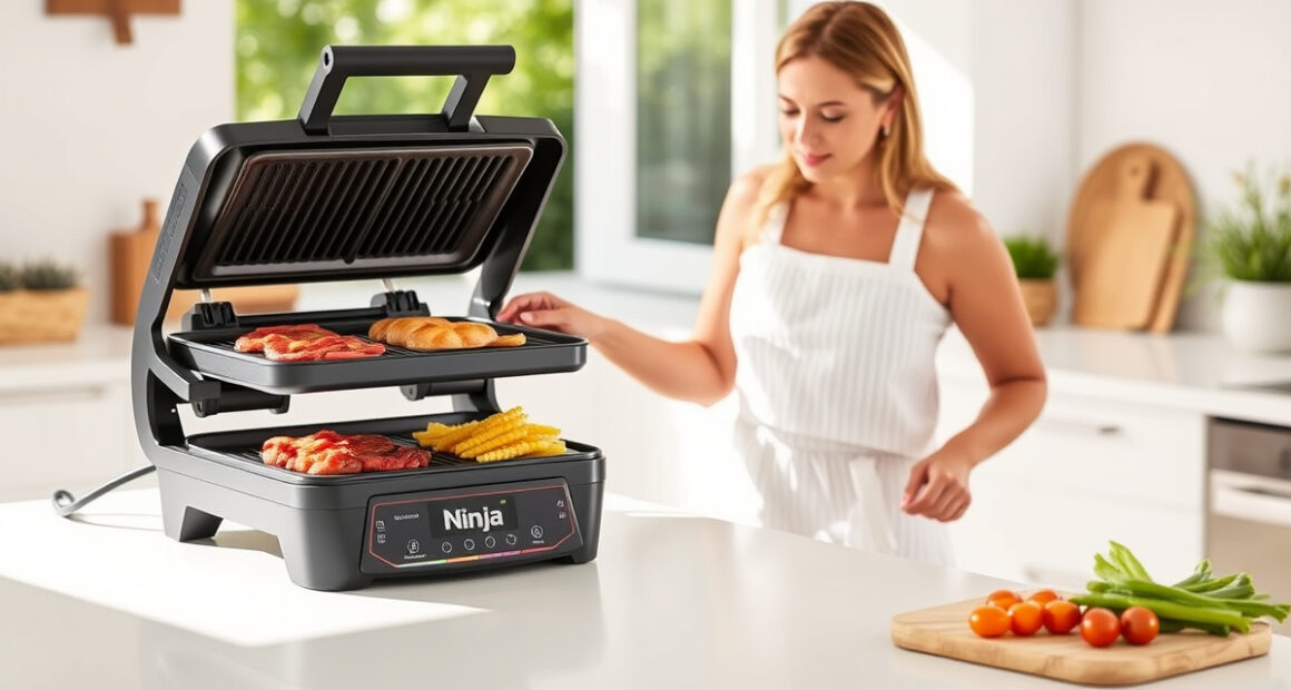 Ninja Foodi Pro 5-in-1 Indoor Grill: Perfect for Summer BBQs Inside