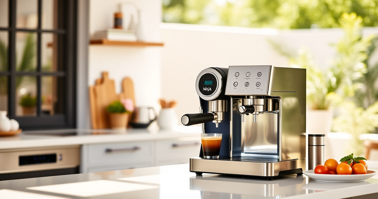 Ninja Luxe Café Premier 3-in-1 Espresso Machine: Your Summer Coffee Companion
