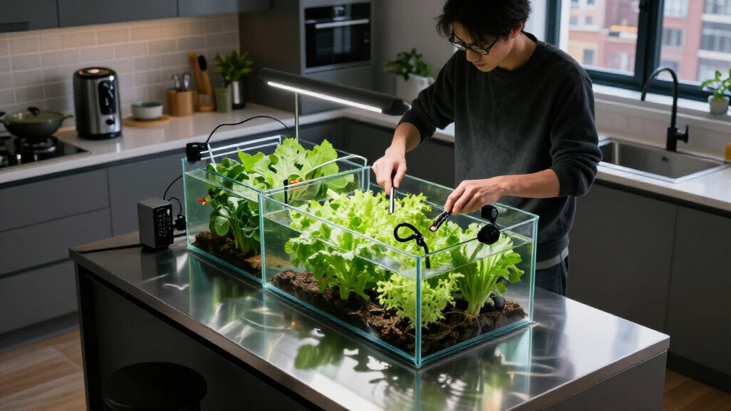 NYC Apartment Aquaponics