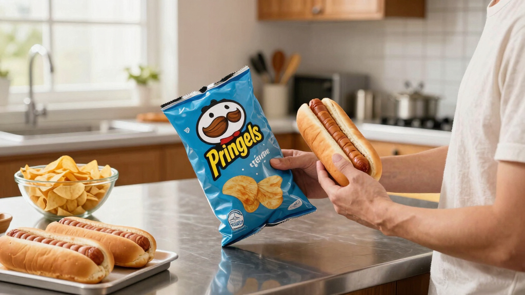 Pringles Just Dropped Hot Dog Buns In Classic Chip Flavors