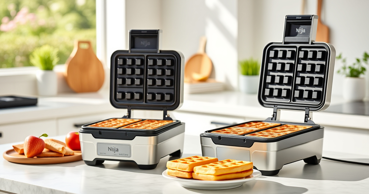 Sizzle This Summer with the Ninja Belgian Waffle Maker Pro