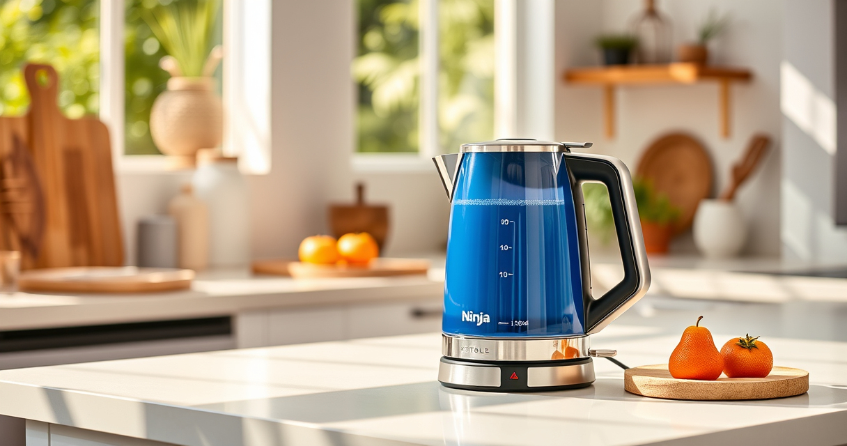Stay Cool this Summer with the Ninja KT200BL Precision Electric Kettle