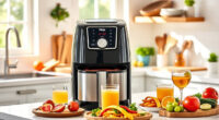 Summer Grilled Veggie & Chicken Skewers with Ninja Foodi XL Air Fryer
