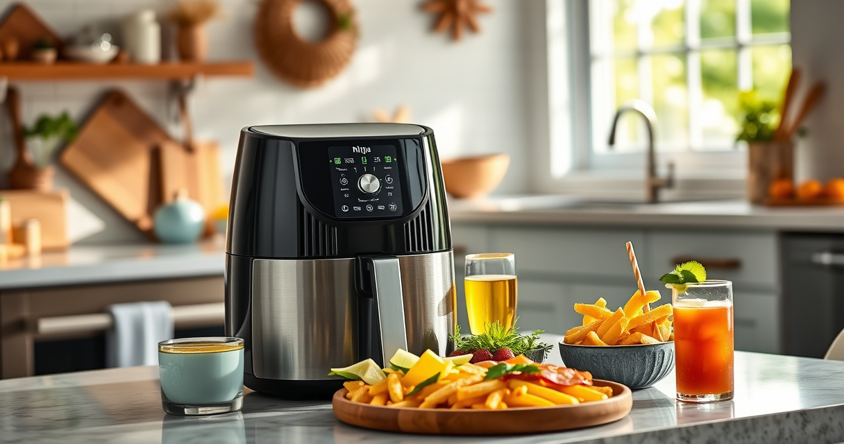 Summer Roast & Crispy Veggies with the Ninja Air Fryer