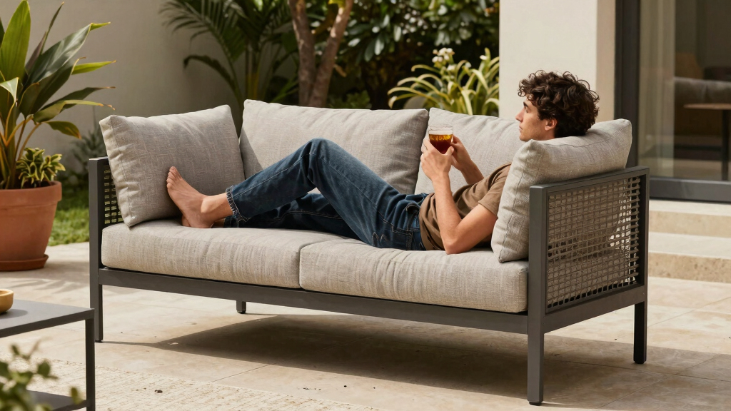 This Outdoor Sofa Solved Every Patio Furniture Problem I Had