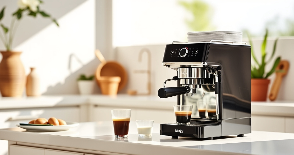 Enjoy Summer Espressos with the Ninja Luxe™ Café Pro by David Beckham