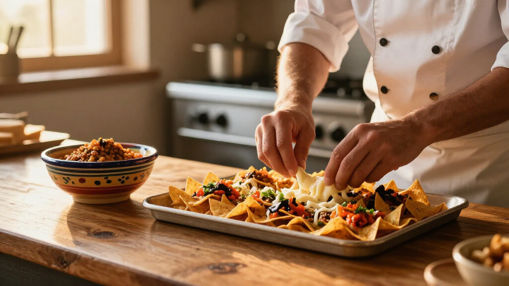 How Florida Tavern Makes Nachos So Every Chip Gets Perfect Topping Mix