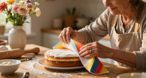 My Grandma's 50-Year-Old Paper Towel Trick For Decorating Cakes Is Ingenious