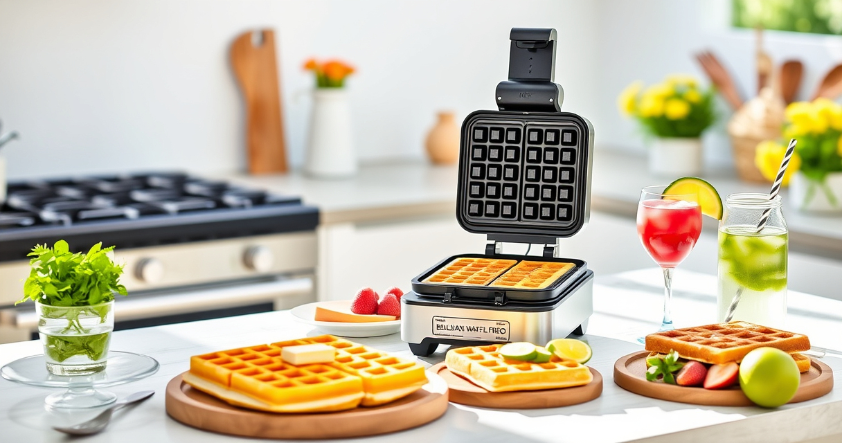 Ninja Belgian Waffle Maker Pro: The Ultimate Summer Waffle Wonder