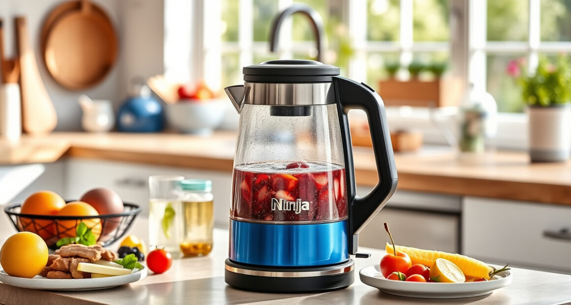 Ninja KT200BL Electric Kettle: Perfect Summer Tea & Coffee Companion
