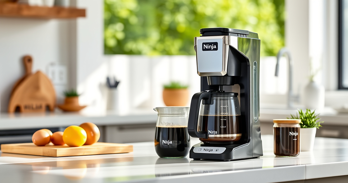 Stay Cool with the Ninja Hot & Iced XL Coffee Maker for Summer Refreshment
