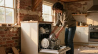 A Victorian Home's Entire Kitchen Was Demolished — Except For The Dishwasher