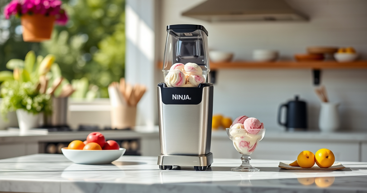 Beat the Heat with Ninja CREAMi Deluxe Ice Cream Maker
