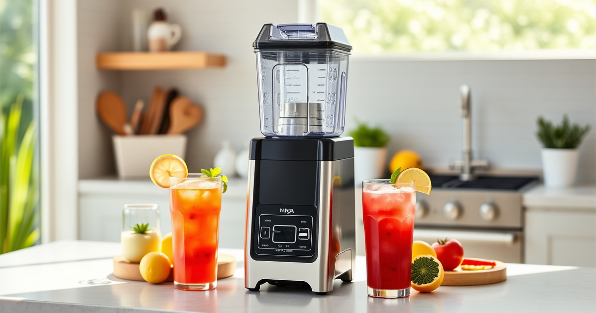 Beat the Summer Heat with the Ninja SLUSHi Frozen Drink Maker