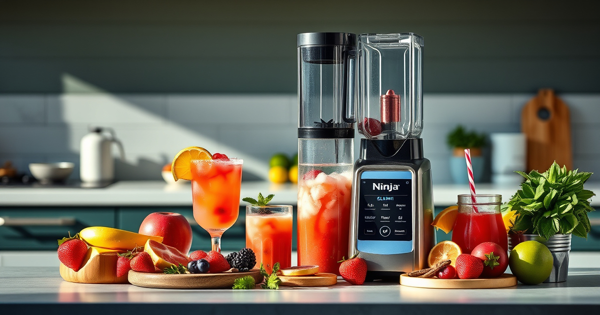 Cool Down with Summer Recipes Using the Ninja SLUSHi Twist