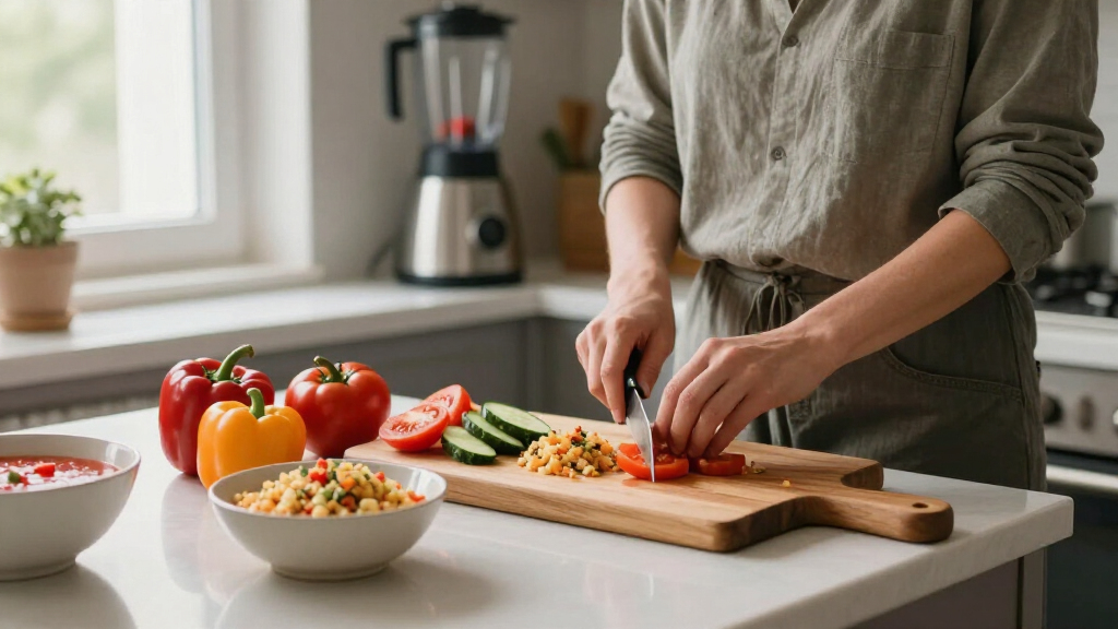 Gazpacho Con Pinzimonio