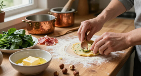 Gnocchi Di Erbette Al Burro, Speck E Nocciole