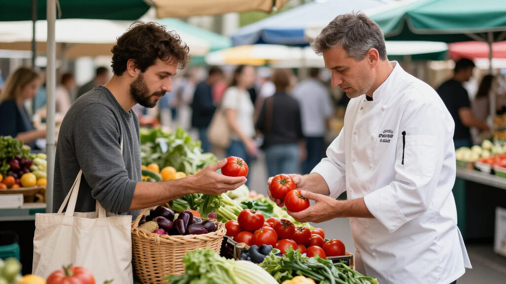Ingredient Shopping With A Michelin Star Chef