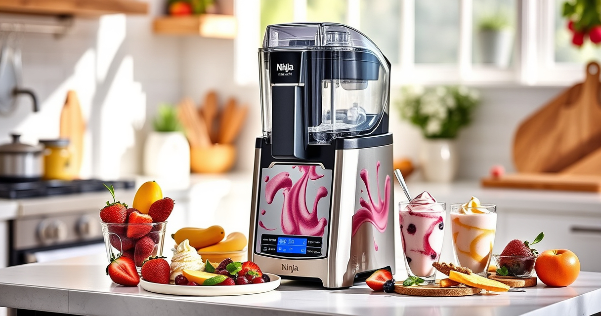 Make Summer Pool Parties Sizzle with the Ninja NC701 CREAMi Swirl Ice Cream Maker