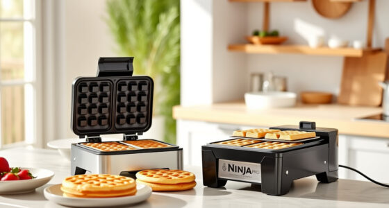Master Summer Waffles with the Ninja Belgian Waffle Maker Pro