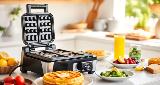 Ninja Belgian Waffle Maker Pro: Effortless Waffles for Your Summer Pool Party