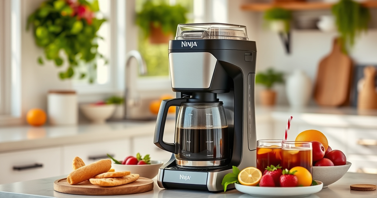 Ninja Hot & Iced XL Coffee Maker: Summer's Top Brew for Cool Coffee