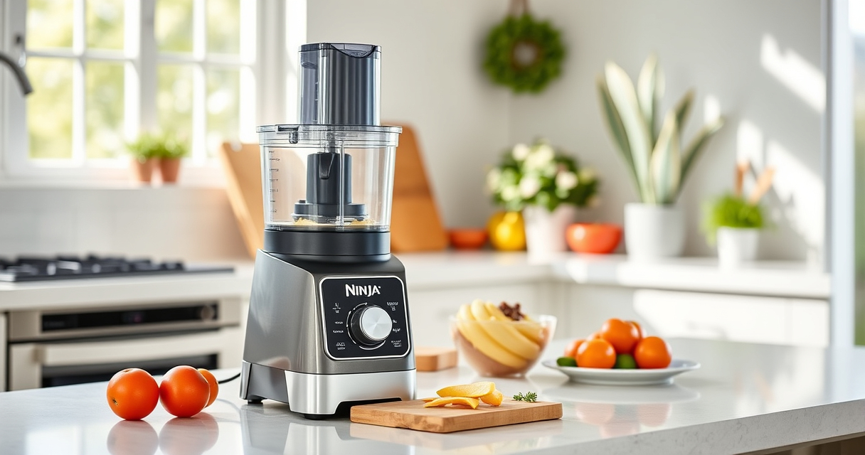 Ninja Professional Plus Food Processor: Summer Meal Prep Made Easy