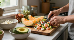 Panzanella With Shrimp, Melon, Avocado, And Feta Gains Popularity