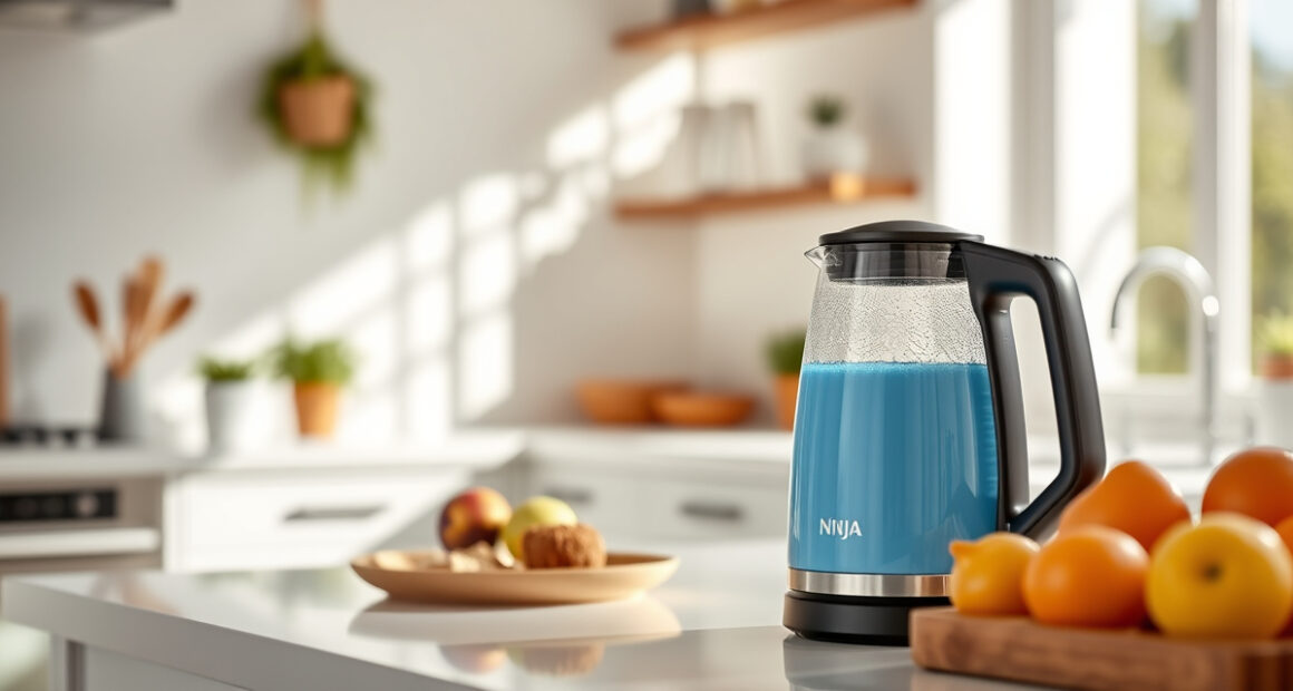 Stay Cool and Brew Perfectly with the Ninja KT200BL Electric Kettle
